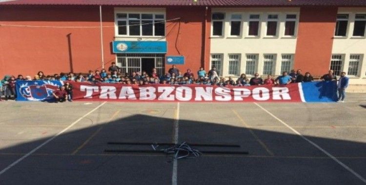 Trabzonspor taraftarından anlamlı destek