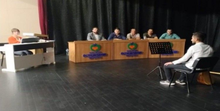 Türk Müziği Konservatuvarına  öğrenci seçmeleri yapıldı