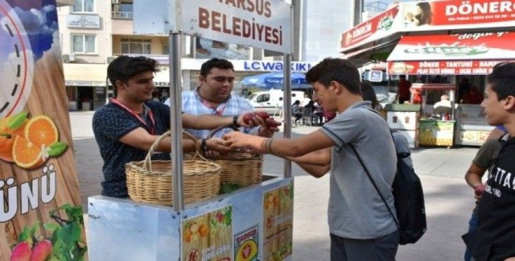 Tarsus Belediyesi, Dünya Gıda Gününde stant açtı