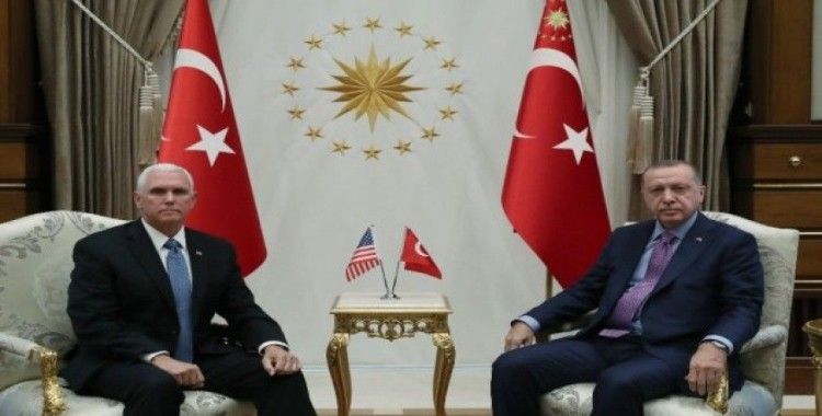 Erdoğan-Pence görüşmesi sona erdi