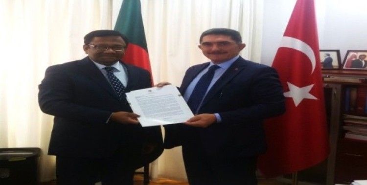 Milletvekili Çelebi’den Bangladeş Büyükelçisi’ne ‘Barış Pınarı Harekatı’ mektubu