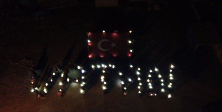 Afyonkarahisar’da öğrencilerden Barış Pınarı Harekâtına destek