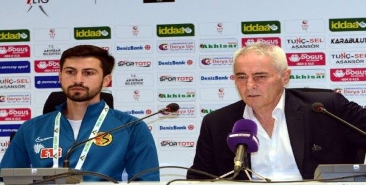 Akhisarspor - Eskişehirspor maçı ardından
