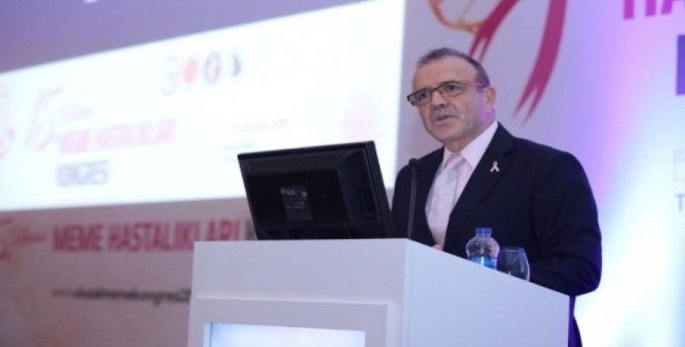 15’inci Ulusal Meme Hastalıkları Kongresi Antalya’da başladı