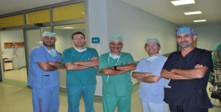 Kırşehir’de 33 yıllık rahim sarması hastalığına operasyon yapıldı