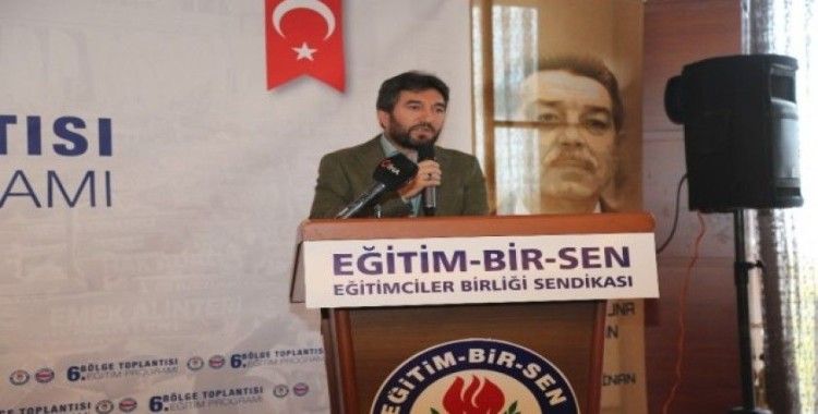 Eğitim Bir Sen 6. Bölge toplantısı Erzurum’da yapıldı