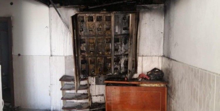 Besni’de evde çıkan yangın paniğe neden oldu