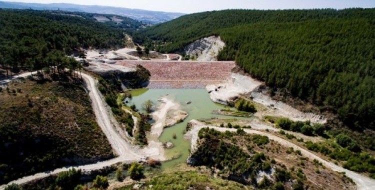 Karayağcı Barajının gövde dolgusu tamamlandı