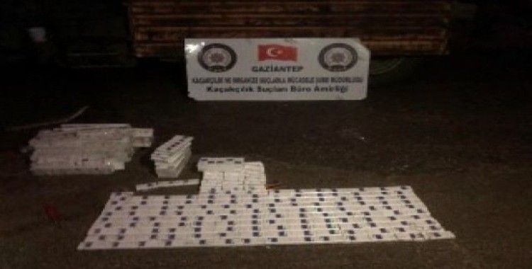 Gaziantep’te 660 paket kaçak sigara ele geçirildi