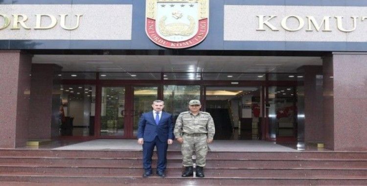 Başkan Çınar’dan, 2. Ordu’ya destek ziyareti
