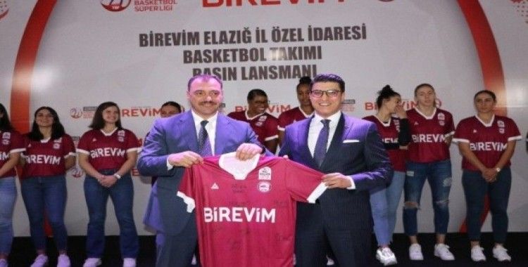 Birevim, Elazığ kadın basketbol takımına sponsor oldu