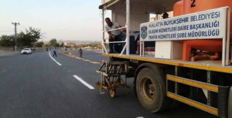 Malatya Büyükşehir Belediyesi, 42 yaya geçiş alanında düzenleme yaptı