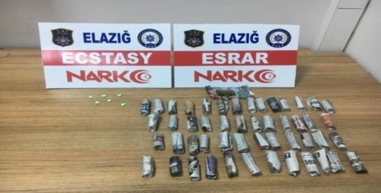 Elazığ’da uyuşturucu alışverişine polis baskını: 5 gözaltı