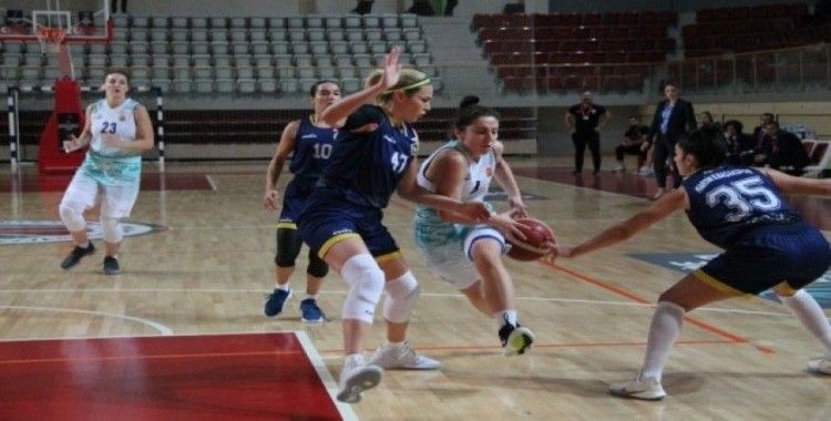 Türkiye Kadınlar Basketbol Ligi: Yalova VIP: 57 - Mardin BŞB Başakspor: 72