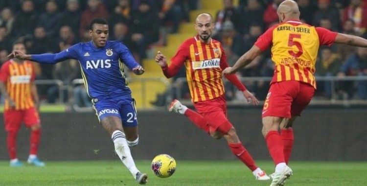 Fenerbahçe Kayseri deplasmanından puansız dönüyor