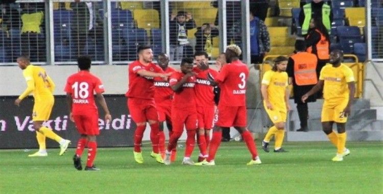 Süper Lig: MKE Ankaragücü: 0 - Gaziantep FK.: 1 (İlk yarı)