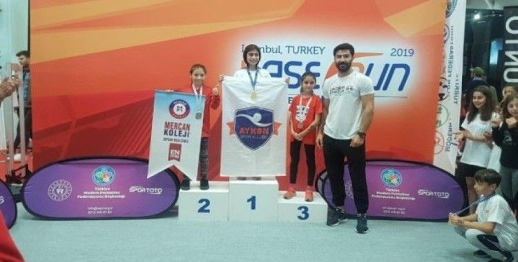 Malatyalı sporcu  İrem Su Kocaoğlan, Türkiye 2’ncisi  oldu