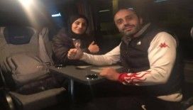 Şampiyonlar krallar gibi karşılandı