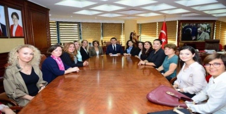 TOBB Antalya Kadın Girişimcilerinden, Başkan Köleoğlu’na ziyaret