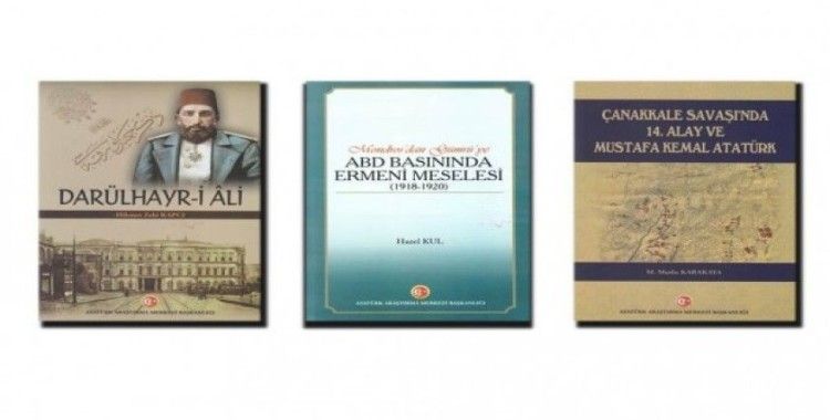 Atatürk Araştırma Merkezi yayınlarına 3 yeni eser daha eklendi