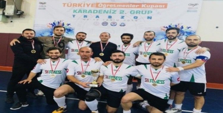 Erzurumlu öğretmenler bölge şampiyonu