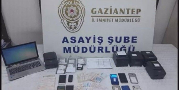 Gaziantep’te yasa dışı bahis operasyonu: 12 gözaltı