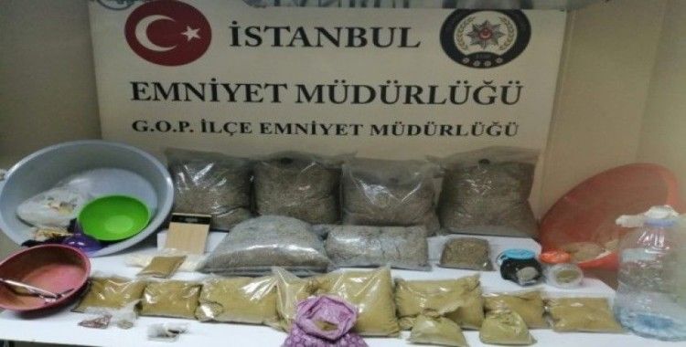 İstanbul polisinden uyuşturucu operasyonu, 22 kilo bonzai ele geçirildi