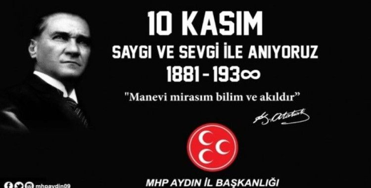 MHP İl başkanı Pehlivan: Atatürk Türk Milletinin ortak değeridir