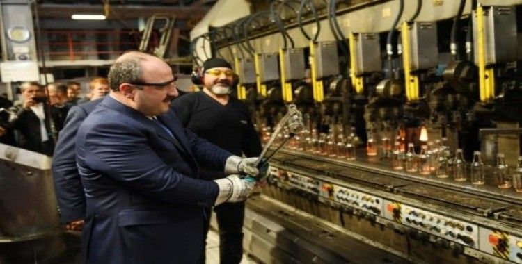 Sanayi ve Teknoloji Bakanı Varank, fabrikalarda inceleme yaptı