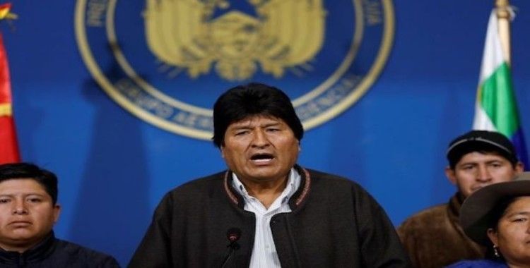 İstifa eden Morales, hakkındaki tutuklama emrini 'yasadışı' olarak nitelendirdi