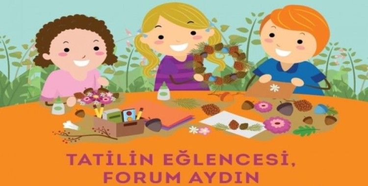 Forum Aydın, Kasım ara tatilinde çocukları bekliyor