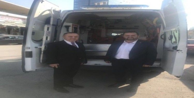 Akçakoca Belediyesine tam donanımlı ambulans hibe edildi