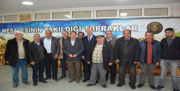 Başkan Bozkurt merkez mahalle muhtarlar ile istişare toplantısı düzenledi
