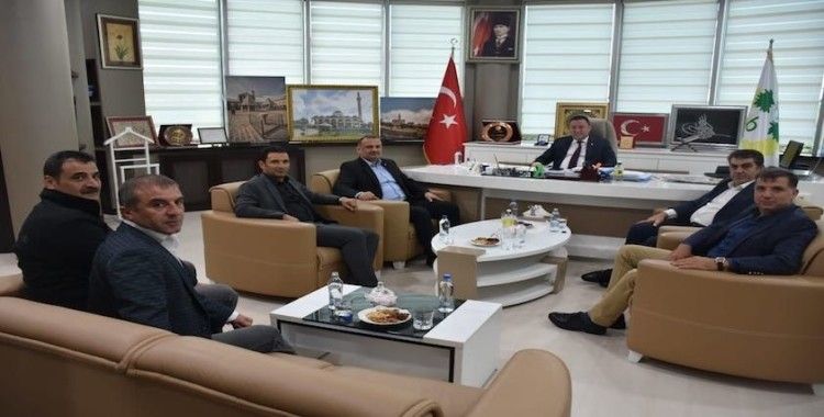 Karate Federasyonu Başkanı Delihasan’dan Başkan Beyoğlu’na ziyaret