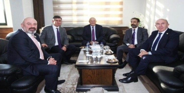 TBB Başkanı Metin Feyzioğlu, Başkan Pekmezci’yi ziyaret etti