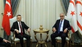 Cumhurbaşkanı Yardımcısı Oktay, Akıncı ile görüştü