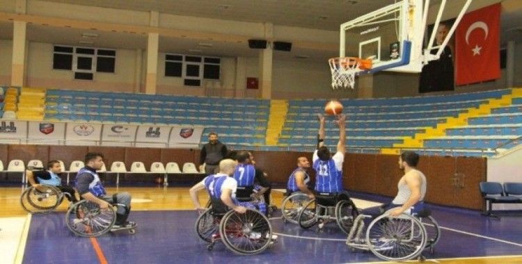 Tekerlekli Sandalye Basketbol takımı Şanlıurfa maçına hazırlanıyor