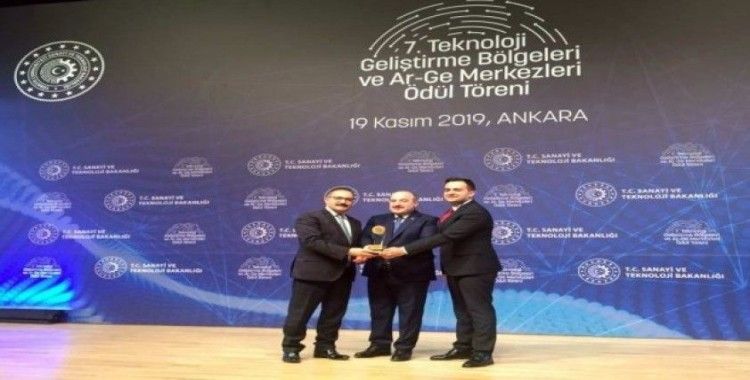 Gaziantep Teknopark’a ikincilik ödülü