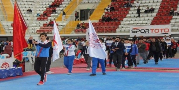 Taekwondo Türkiye Şampiyonası’nın seremonisi yapıldı