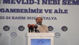 Alanya’da  “Peygamberimiz ve Aile” sempozyumu