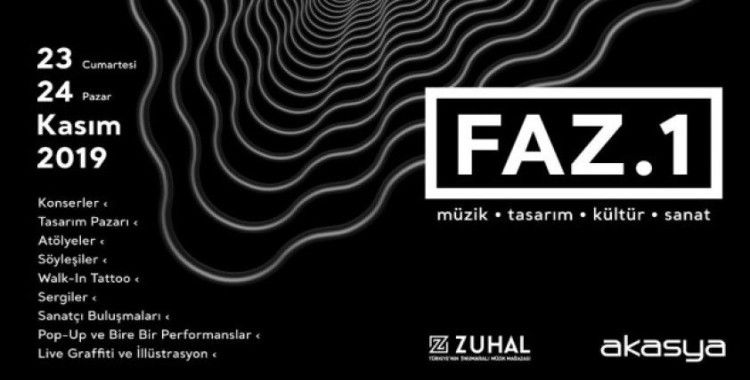 İstanbulluları FAZ.1 ile, müzik ve sanatla dolu bir hafta sonu bekliyor