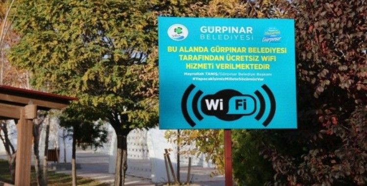 Gürpınar’da ücretsiz Wi-Fi hizmetinden 2 bin kişi faydalandı