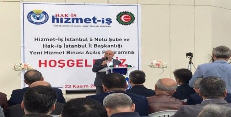 Hizmet-İş İstanbul 5 Numaralı Şubesi hizmete açıldı