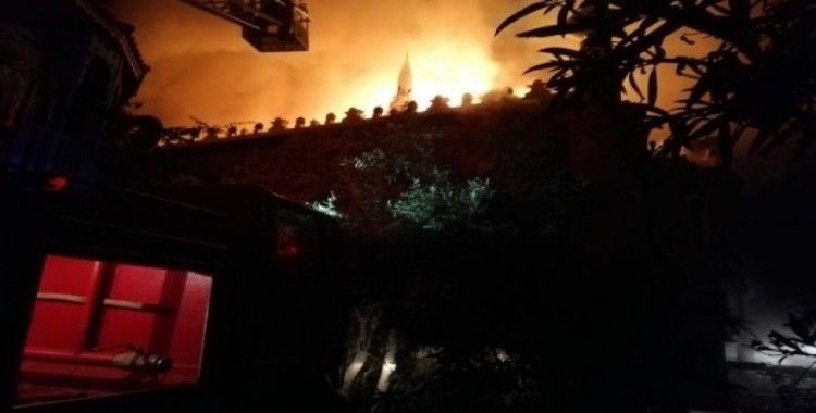 Datça’da dört yıldızlı otelde yangın çıktı