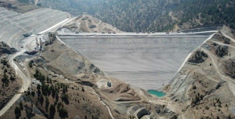 Sorgun Barajı’nda çalışmalar devam ediyor