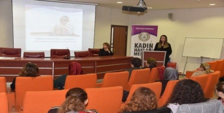 İzmit Belediyesi’nde kadın hakları eğitimi