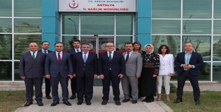 Antalya’nın sağlık verimliliği değerlendirildi