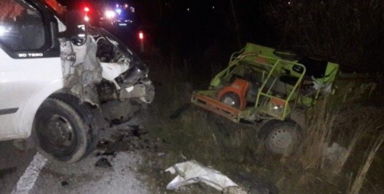 Afyonkarahisar’da trafik kazası: 3 yaralı
