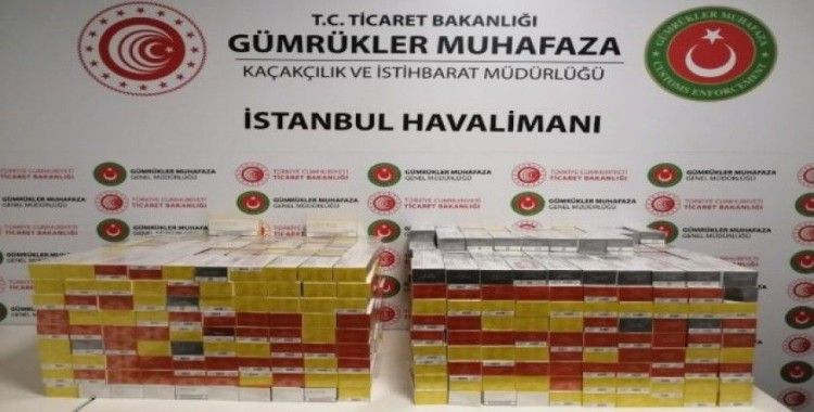 İstanbul Havalimanı'nda elektronik sigara operasyonu