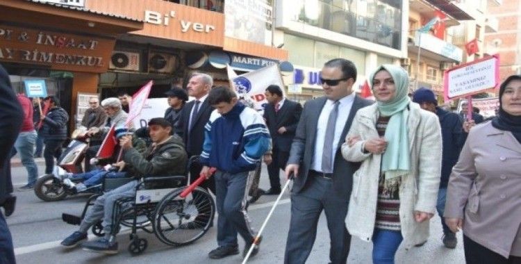 Nazilli’de 3 Aralık Dünya Engelliler Günü etkinlikleri